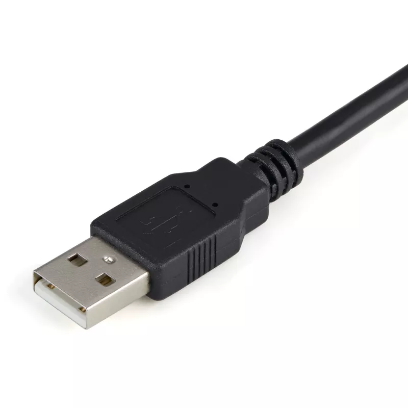 StarTech.com 1 porta FTDI USB uz seriālo RS232 adaptera kabelis ar COM saglabāšanu