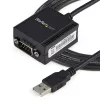 StarTech.com 1 porta FTDI USB uz seriālo RS232 adaptera kabelis ar COM saglabāšanu