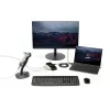 StarTech.com 4 pieslēgvietu USB–DB9 RS232 seriālo interfeisu adaptera centrmezgls – industriāls, stiprināms uz DIN sliedes un sienas