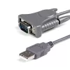 StarTech.com 3 pēdas (91 cm) 1 porta USB–seriālais kabelis, DB9/DB25 RS232–USB pārveidotājs, Prolific, USB–seriālais adapteris