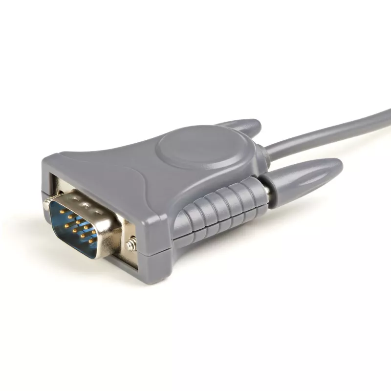 StarTech.com 3 pēdas (91 cm) 1 porta USB–seriālais kabelis, DB9/DB25 RS232–USB pārveidotājs, Prolific, USB–seriālais adapteris