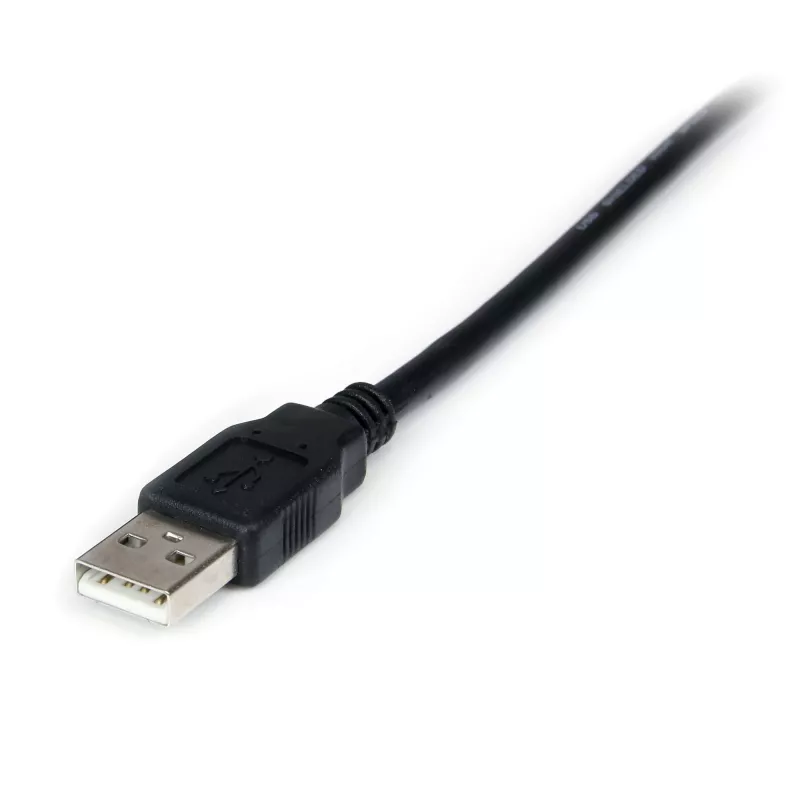 StarTech.com 6 pēdas (1,8 m) 1 porta USB uz seriālo RS232 adapteris, FTDI DB9 seriālais DCE adaptera kabelis, Null Modem, USB 2.0 — TAA