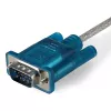 StarTech.com 3 pēdas (91 cm) 1 porta USB uz RS232 DB9 seriālā adaptera kabelis, USB uz seriālo adaptera kabelis - V/V