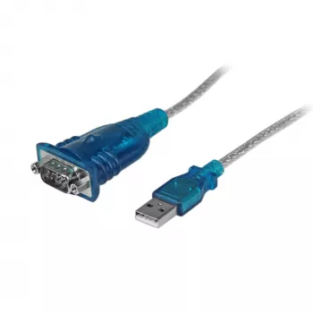 StarTech.com 43 cm 1 porta USB uz RS232 DB9 seriālā adaptera kabelis, USB uz seriālo adaptera kabelis — M/M
