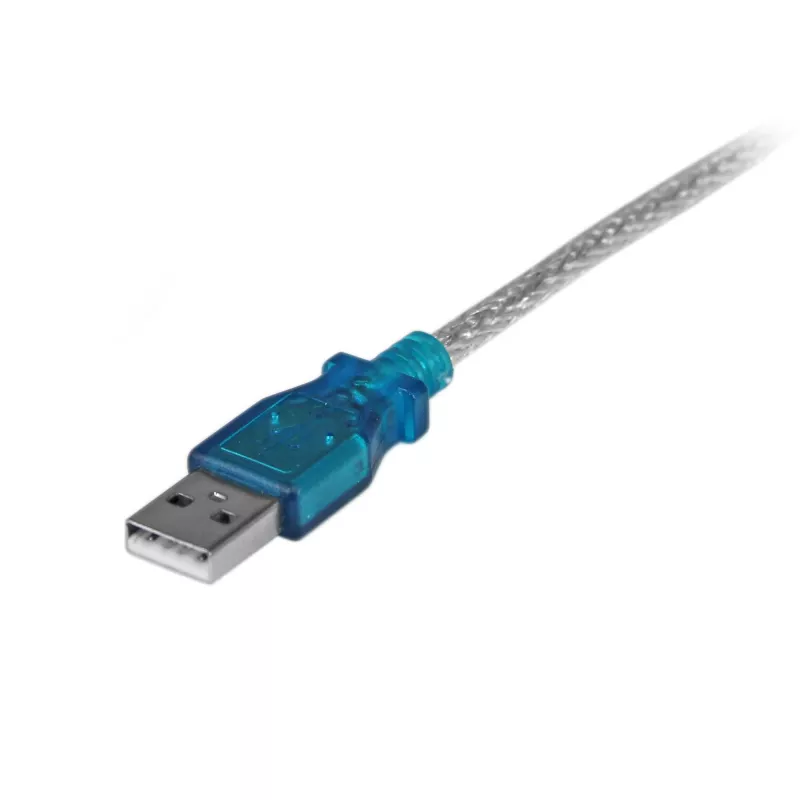 StarTech.com 43 cm 1 porta USB uz RS232 DB9 seriālā adaptera kabelis, USB uz seriālo adaptera kabelis — M/M