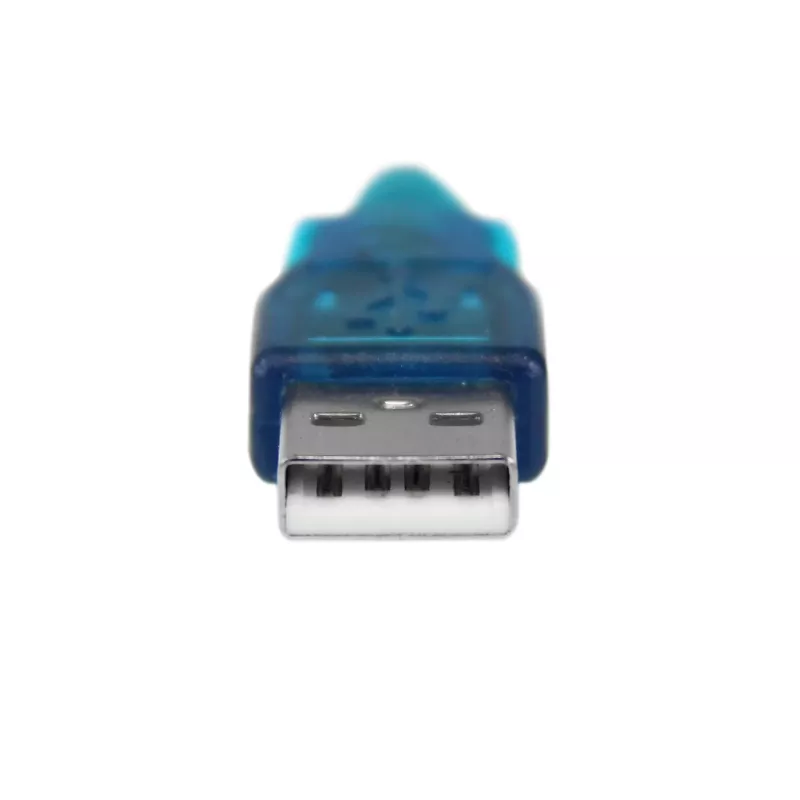 StarTech.com 43 cm 1 porta USB uz RS232 DB9 seriālā adaptera kabelis, USB uz seriālo adaptera kabelis — M/M