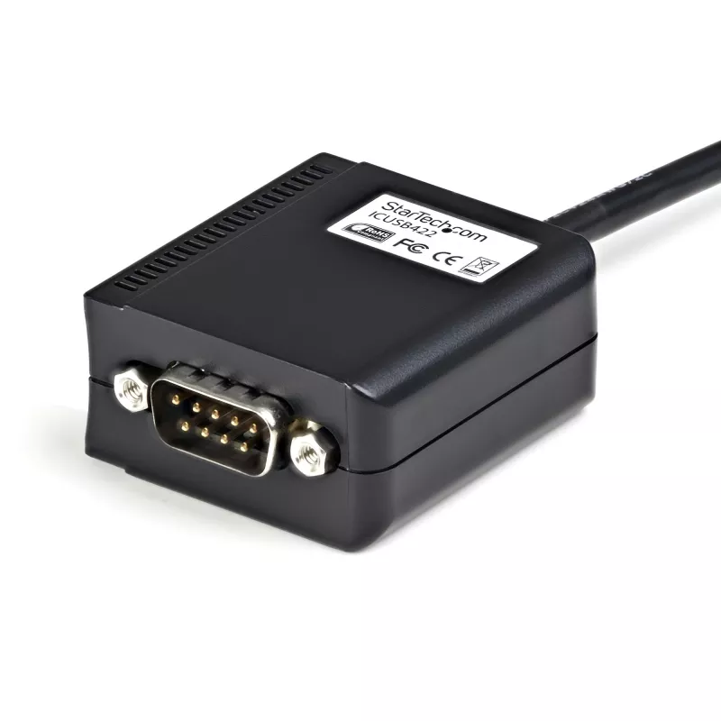 StarTech.com 6 pēdas (1,8 m) 1 porta profesionālais RS422/485 USB seriālais kabeļa adapteris ar COM porta saglabāšanu, USB uz RS422 adapteris - TAA