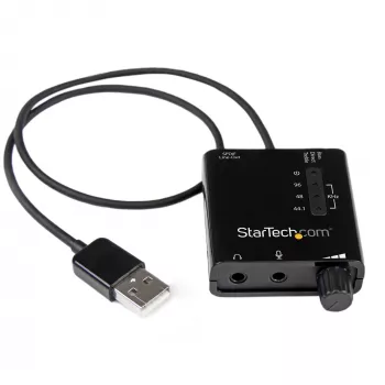 StarTech.com USB stereo audio adapteris, ārējā skaņas karte ar SPDIF digitālo audio un stereo mikrofonu