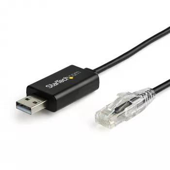 StarTech.com 6 pēdu (1,8 m) Cisco USB konsoles kabelis — USB uz RJ45