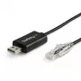 StarTech.com 6 pēdu (1,8 m) Cisco USB konsoles kabelis — USB uz RJ45