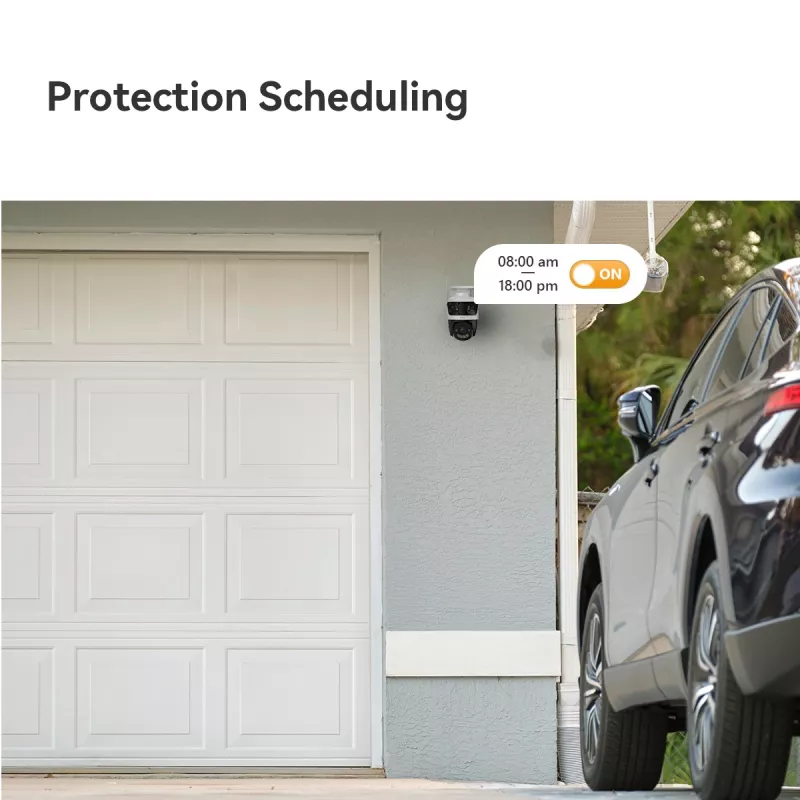 IP drošības kamera IMOU Cruiser Triple IPC-S7UP-11M0WED — 2880×1620, 6 mm, 8× digitālā tālummaiņa, vadu un bezvadu, āra, griestu/sienas stiprinājums