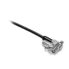 Kensington MICROSAVER 2.0 MK KLĒPJDATORA SLĒDZENE, Atslēga, Tērauds, Melna, Sudrabota