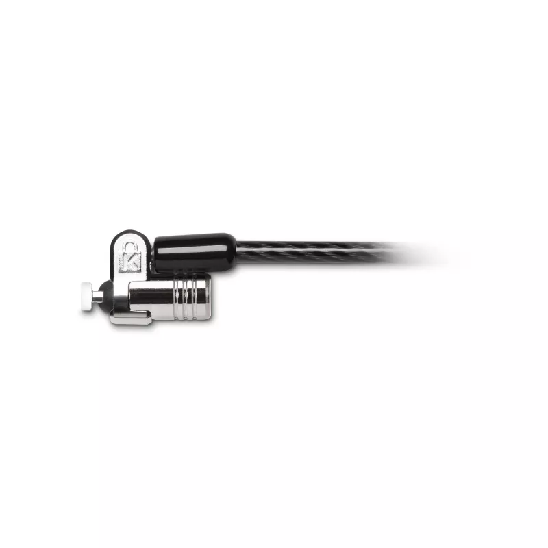 Kensington MICROSAVER 2.0 MK KLĒPJDATORA SLĒDZENE, Atslēga, Tērauds, Melna, Sudrabota