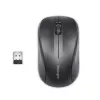Kensington Wireless Valupele, piemērota abām rokām, optiskā, RF bezvadu, 1000 DPI, melna