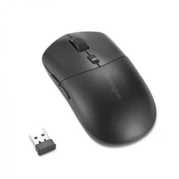 Kensington MY430 EQ uzlādējama pele, abpusēja, optiska, RF bezvadu + Bluetooth, 2400 DPI, melna