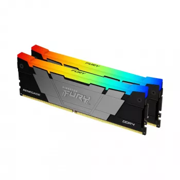 Kingston Technology FURY 16GB 3600MT/s DDR4 CL16 DIMM (komplektā 2) Renegade RGB