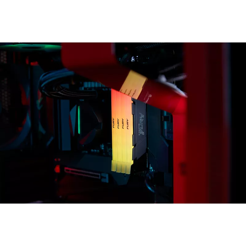 Kingston Technology FURY 16GB 3600MT/s DDR4 CL16 DIMM (komplektā 2) Renegade RGB