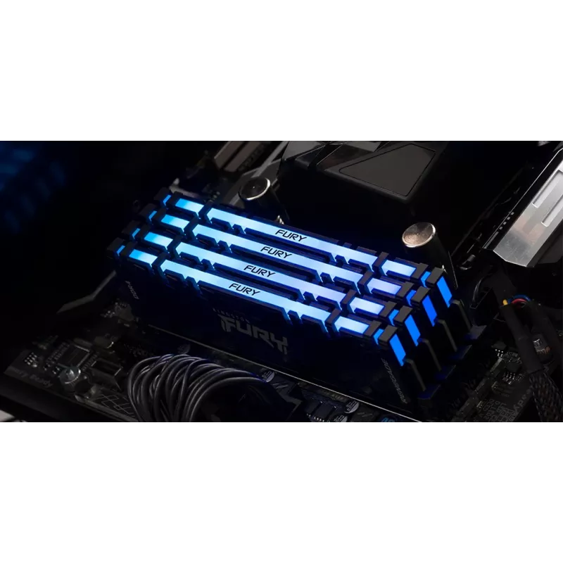 Kingston Technology FURY 16GB 3600MT/s DDR4 CL16 DIMM (komplektā 2) Renegade RGB