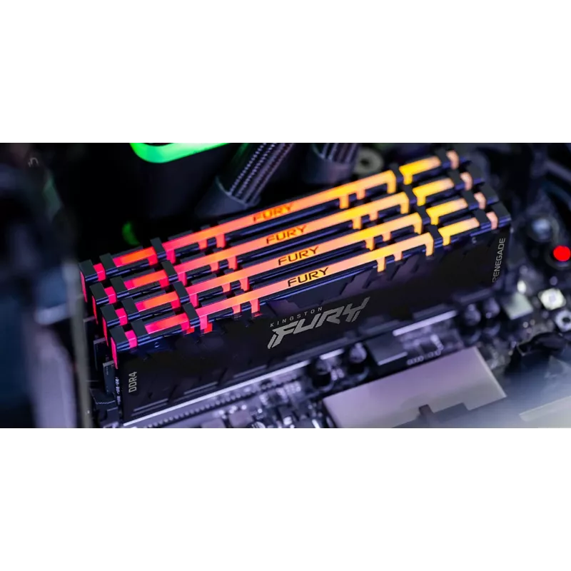 Kingston Technology FURY 16GB 3600MT/s DDR4 CL16 DIMM (komplektā 2) Renegade RGB