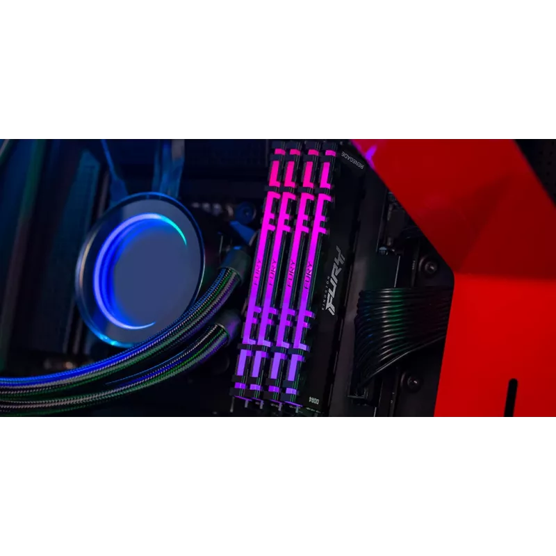 Kingston Technology FURY 16GB 3600MT/s DDR4 CL16 DIMM (komplektā 2) Renegade RGB