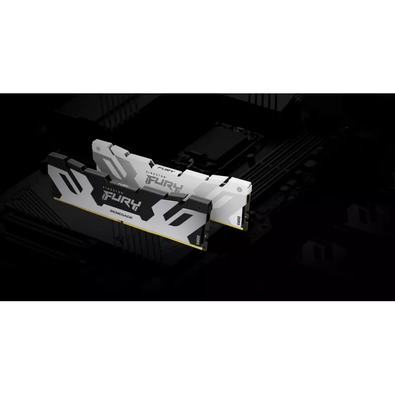 Kingston Technology FURY 16GB 6400MT/s DDR5 CL32 DIMM Renegade Silver