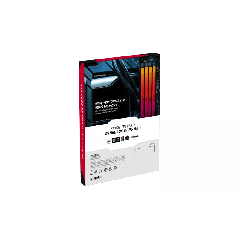 Kingston Technology FURY 16 GB 6400 MT/s DDR5 CL32 DIMM Renegade RGB