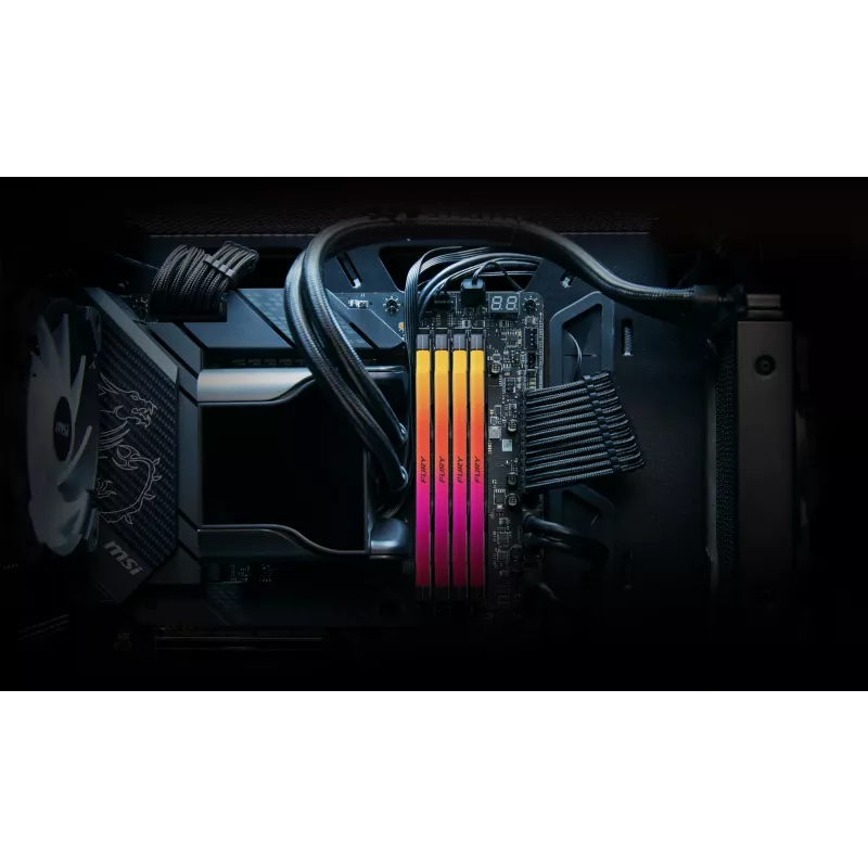 Kingston Technology FURY 16 GB 6400 MT/s DDR5 CL32 DIMM Renegade RGB