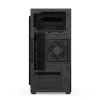 PC korpuss KRUX Astro Cube Melns — kuba korpuss, atbalsta micro ATX/mini-ITX, 1×3,5 collu + 2×2,5 collu nodalījumi, sānu logs, maks. barošanas bloks 28 cm, maks. dzesētāja augstums 136 mm