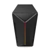 PC korpuss KRUX Astro Cube Melns — kuba korpuss, atbalsta micro ATX/mini-ITX, 1×3,5 collu + 2×2,5 collu nodalījumi, sānu logs, maks. barošanas bloks 28 cm, maks. dzesētāja augstums 136 mm