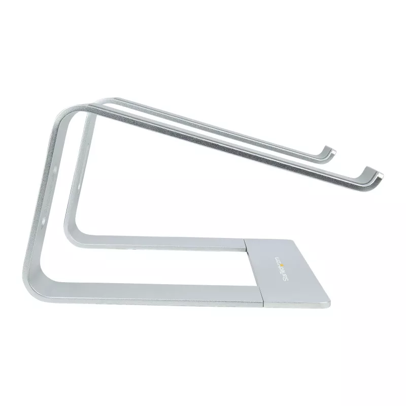 StarTech.com klēpjdatora statīvs galdam, iztur 5kg/11lb, alumīnija, sudraba, ergonomisks klēpjdatora pacēlājs, pārnēsājams klēpjdatora turētājs, datora statīvs Macbook Air/Pro, Dell XPS, Lenovo