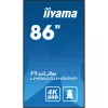 iiyama LH8665UHSB-B1 Signāla displejs Kioska dizains 2.18 m (86 collas) LED Wi-Fi 800 cd/m² 4K Ultra HD Melns Iebūvēts procesors Android 11 24/7