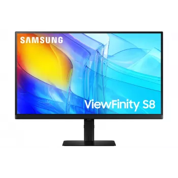 Samsung S80D datora monitors 68.6 cm (27 colli) 3840 x 2160 pikseļi 4K Ultra HD LCD Melns