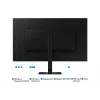 Samsung S80D datora monitors 94 cm (37 colli) 3840 x 2160 pikseļi 4K Ultra HD LCD Melns