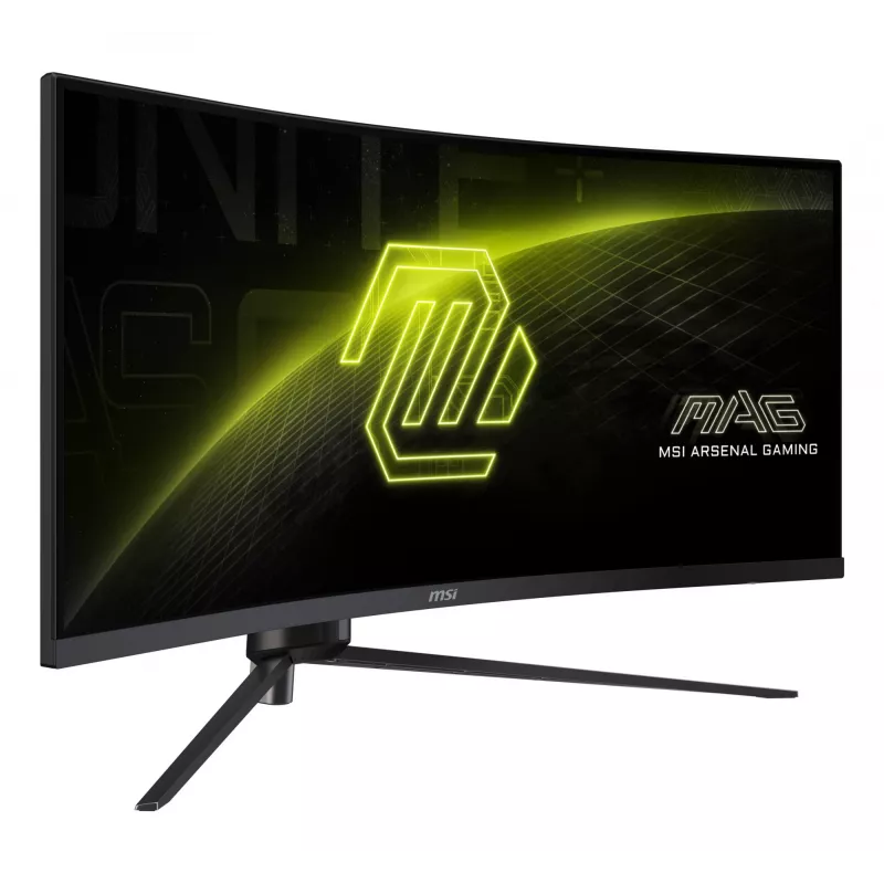 MSI MAG 345CQR datora monitors 86,4 cm (34 collas) 3440 x 1440 pikseļi UltraWide Dual Quad HD Melns