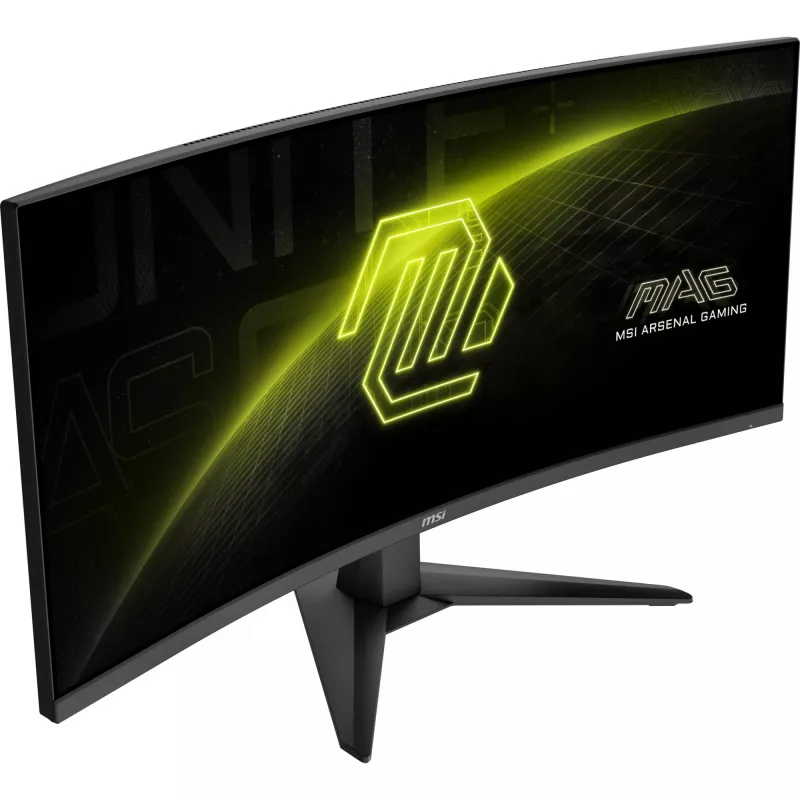 MSI MAG 346CQ datora monitors 86,4 cm (34 colli) 3440 x 1440 pikseļi UltraWide Dual Quad HD LCD Melns