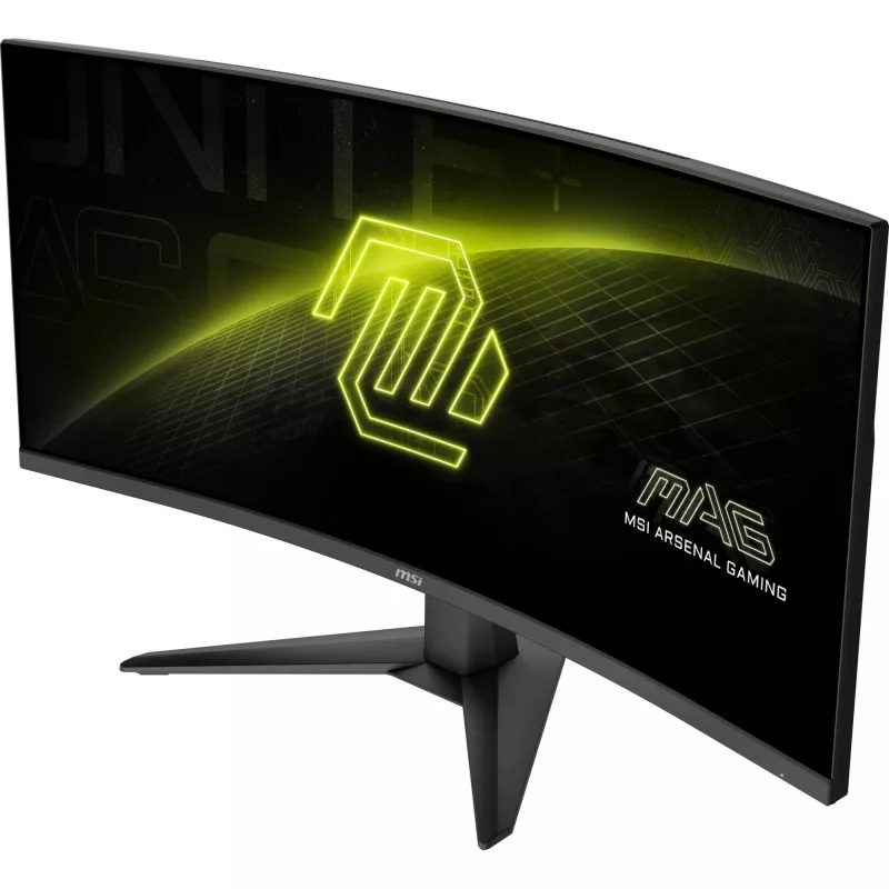 MSI MAG 346CQ datora monitors 86,4 cm (34 colli) 3440 x 1440 pikseļi UltraWide Dual Quad HD LCD Melns
