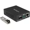 StarTech.com Gigabit Ethernet optiskās vides pārveidotājs - kompakts - 850nm MM LC - 550m