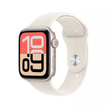 Apple Watch SE (3. paaudze) Apple GPS + Cellular 44mm Starlight Alumīnija korpuss