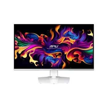 MSI MPG 321URXW QD-OLED datora monitors 80 cm (31,5 collu) 3840 x 2160 pikseļi 4K Ultra HD Balts