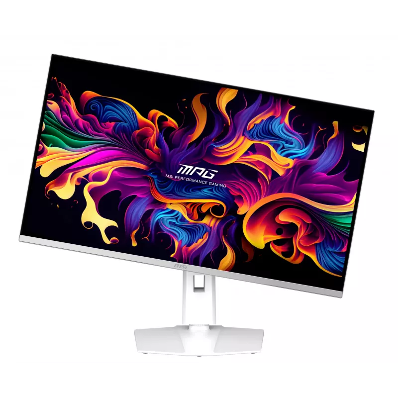 MSI MPG 321URXW QD-OLED datora monitors 80 cm (31,5 collu) 3840 x 2160 pikseļi 4K Ultra HD Balts