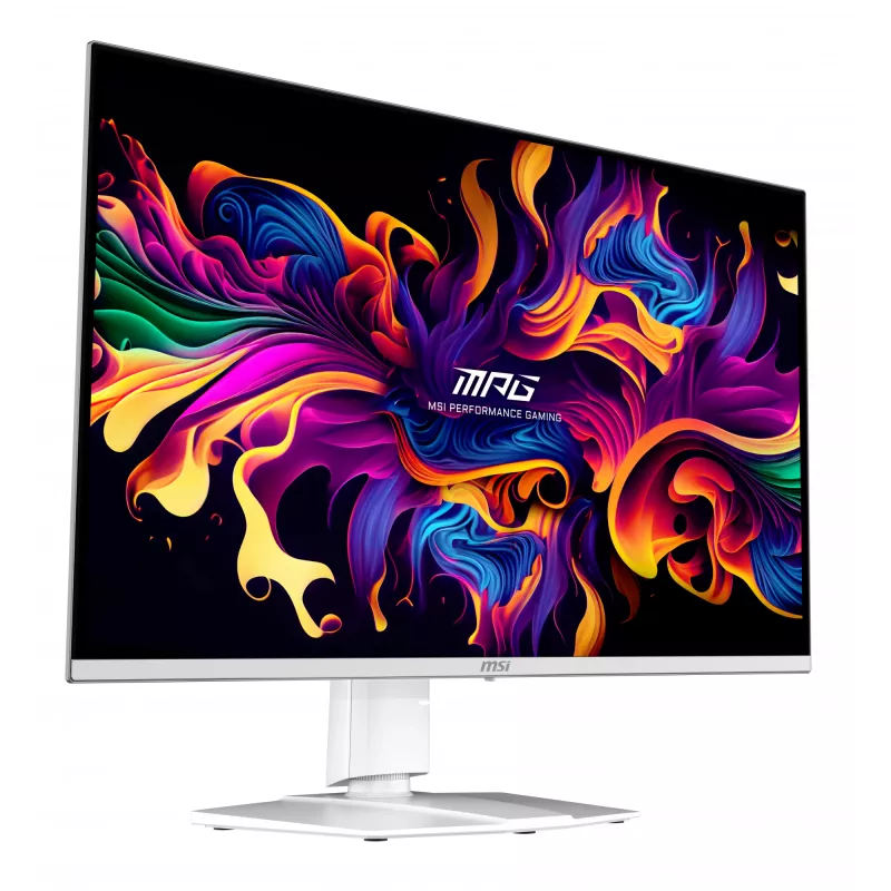 MSI MPG 321URXW QD-OLED datora monitors 80 cm (31,5 collu) 3840 x 2160 pikseļi 4K Ultra HD Balts