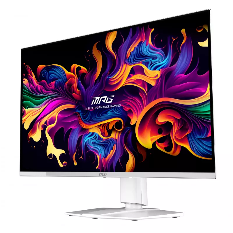 MSI MPG 321URXW QD-OLED datora monitors 80 cm (31,5 collu) 3840 x 2160 pikseļi 4K Ultra HD Balts