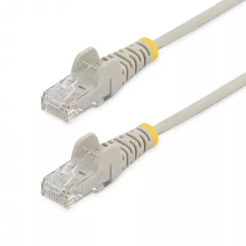 StarTech.com 3 m CAT6 kabelis - plāns - aizsargājošiem spraudņiem RJ45 - pelēks