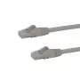 StarTech.com 10m CAT6 Ethernet kabelis - pelēks CAT 6 Gigabit Ethernet vads -250MHz 100W PoE RJ45 UTP tīkla/plākstera vads bez aizķeršanās ar stiepes samazināšanu, individuāli testēts