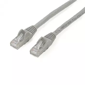 StarTech.com 2m CAT6 Ethernet kabelis - pelēks CAT 6 Gigabit Ethernet vads -250MHz 100W PoE RJ45 UTP tīkla/savienojuma vads bez aizķeršanās ar stresa samazināšanu individuāli testēts