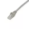 StarTech.com 2m CAT6 Ethernet kabelis - pelēks CAT 6 Gigabit Ethernet vads -250MHz 100W PoE RJ45 UTP tīkla/savienojuma vads bez aizķeršanās ar stresa samazināšanu individuāli testēts