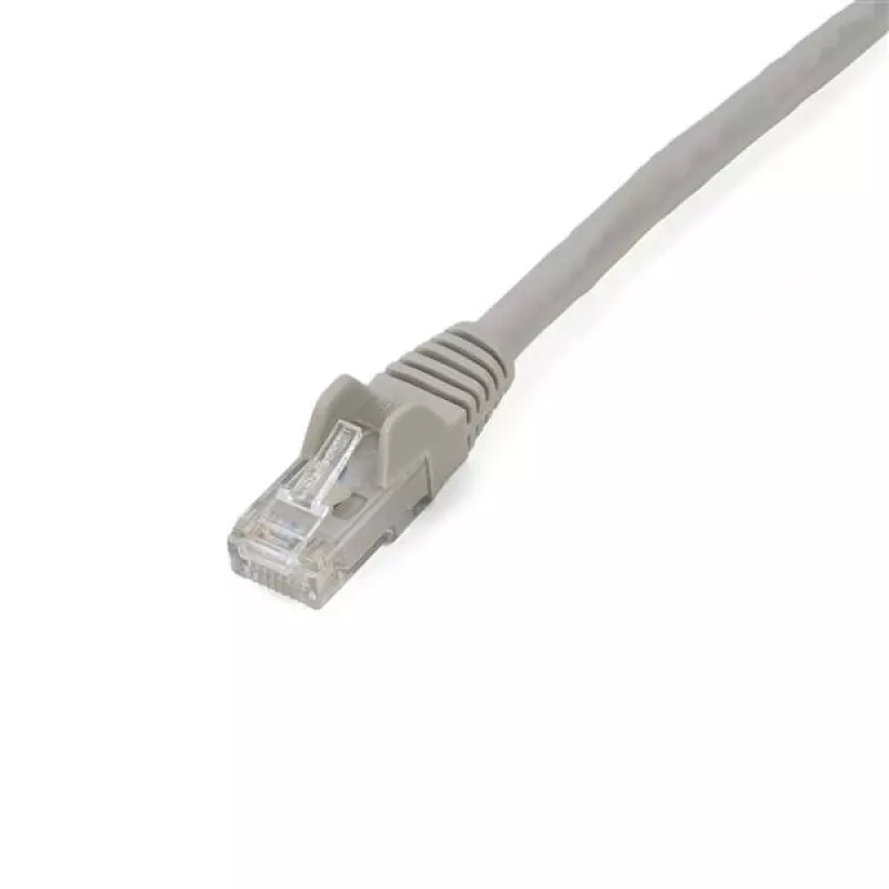 StarTech.com 2m CAT6 Ethernet kabelis - pelēks CAT 6 Gigabit Ethernet vads -250MHz 100W PoE RJ45 UTP tīkla/savienojuma vads bez aizķeršanās ar stresa samazināšanu individuāli testēts