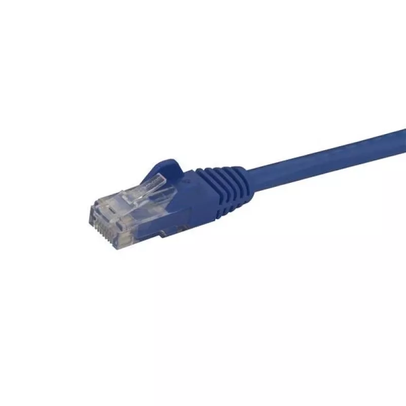 StarTech.com 50cm CAT6 Ethernet kabelis - zils CAT 6 Gigabit Ethernet vads - 250MHz 100W PoE RJ45 UTP tīkla/ielāpu vads bez aizķeršanās ar sprieguma samazināšanu individuāli pārbaudīts