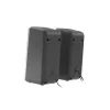 GENESIS Helium 100 BT RGB skaļruņu komplekts 10 W PC/Portatīvais dators Melns, Sudrabs 2.0 kanāli Bluetooth