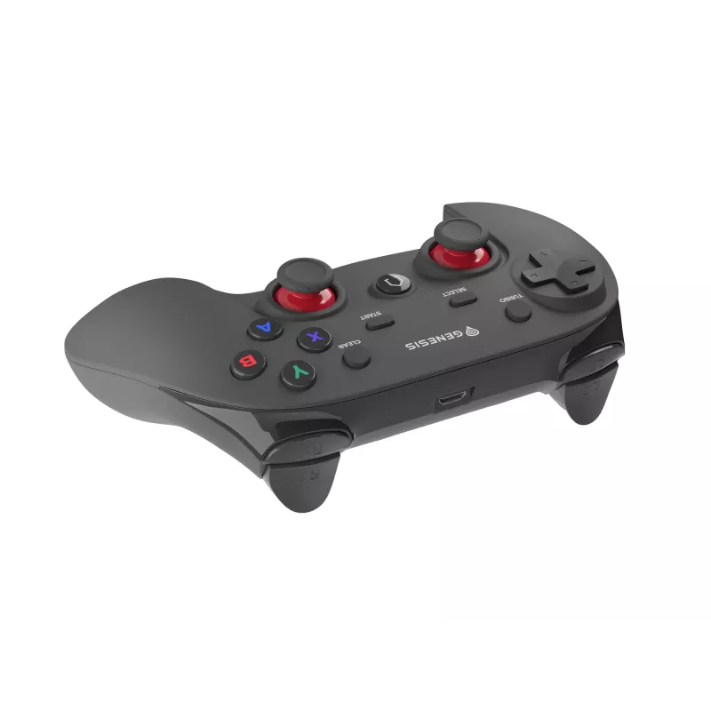 GENESIS PV65 melns RF spēļu kontrolieris analogais / digitālais PC, Playstation 3